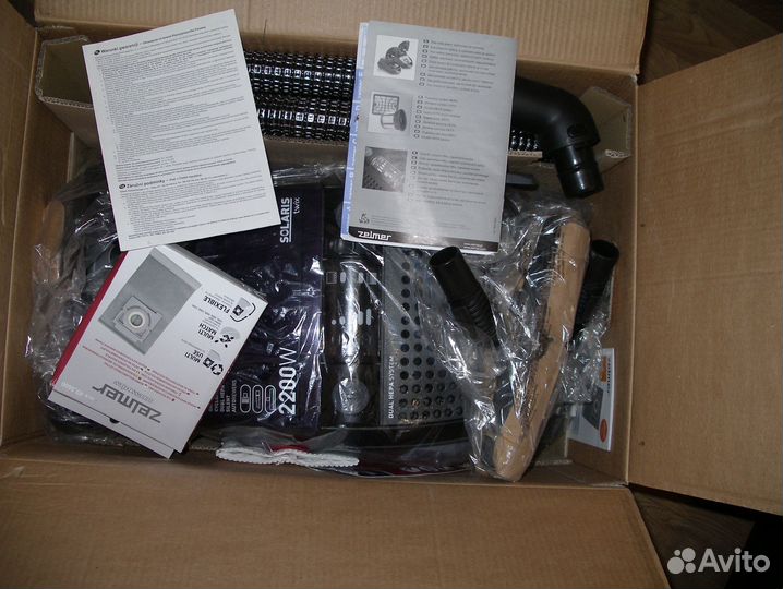 Пылесос Zelmer Solaris Twix 2200w