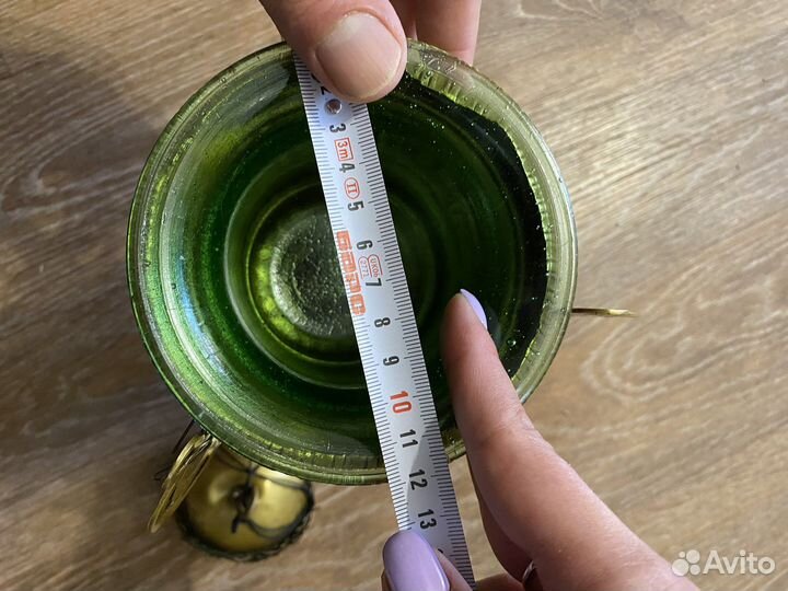 Церковная лампада 19 века большая