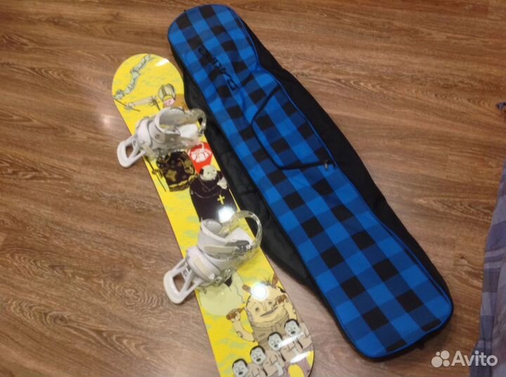 Сноуборд Automaton с сумкой, крепеж Burton