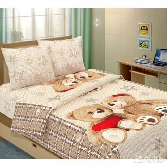 Постельное бельё Котики, светящееся и т д