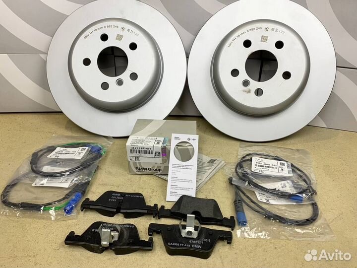 Тормозные колодки задние для BMW 1 F20 F21