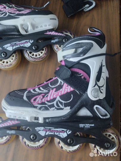 Ролики Rollerblade spitfire 33-36, 5