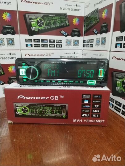 Магнитола Pioneer с Bluetooth