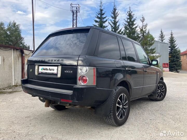 Land Rover Range Rover 3.6 AT, 2007, 415 000 км