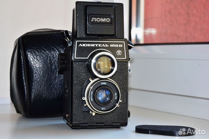 Любитель 166B пленочный фотоаппарат СССР