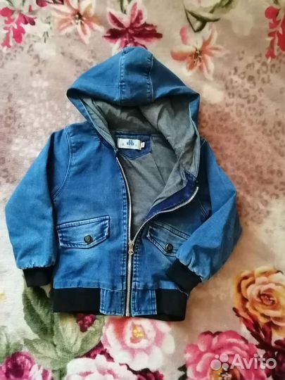 Джинсовая куртка для мальчика