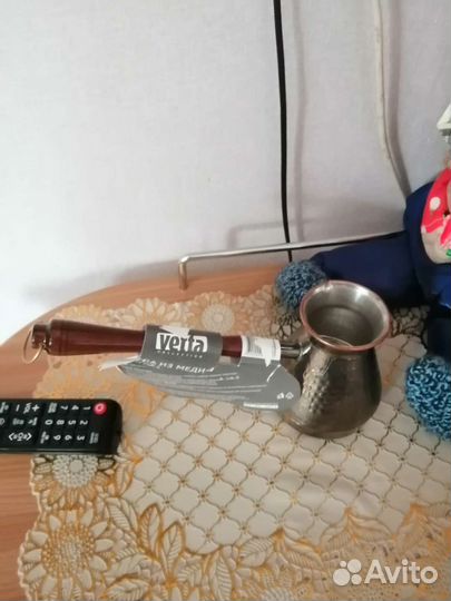 Турка для кофе медная
