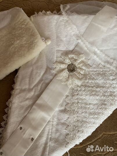 Одеяло-конверт на выписку зима-весна