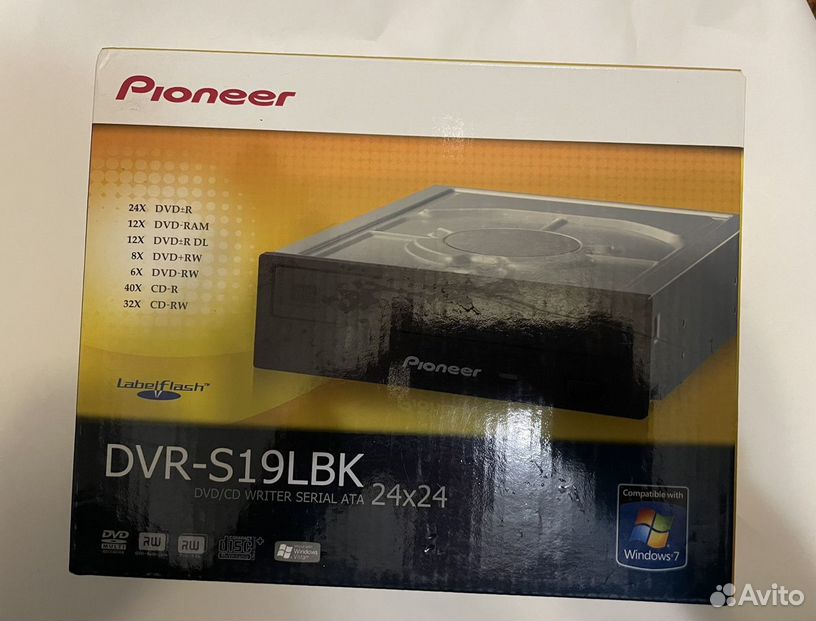 Pioneer dvr s19lbk DVD привод дисковод