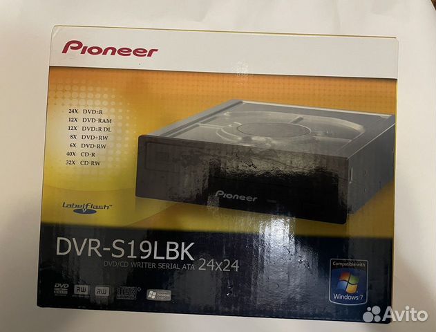 Pioneer dvr s19lbk DVD привод дисковод