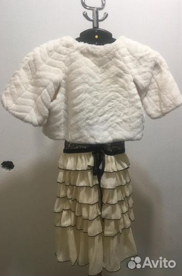 Меховое болеро Zarina