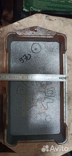 Дверца(чугун) для печки с изображением