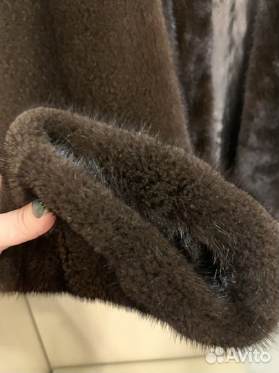 Шуба норковая Black Nafa 44 размер