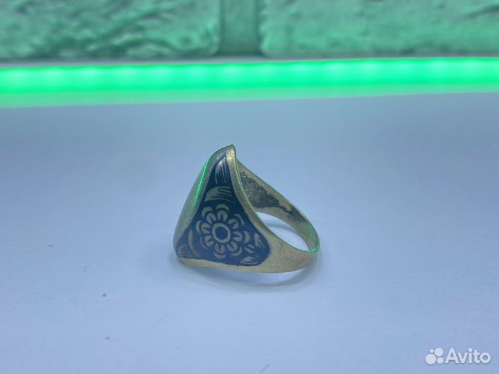П.7176 Кольцо Серебро