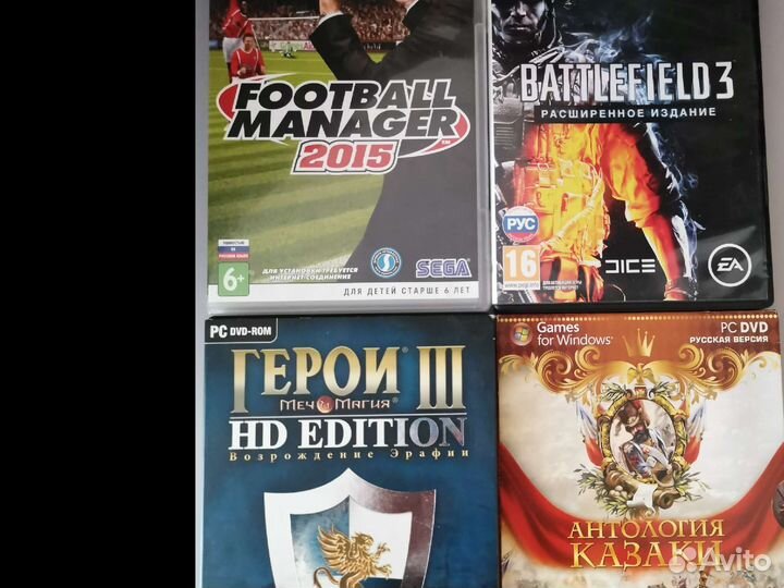 Компьютерные игры dvd