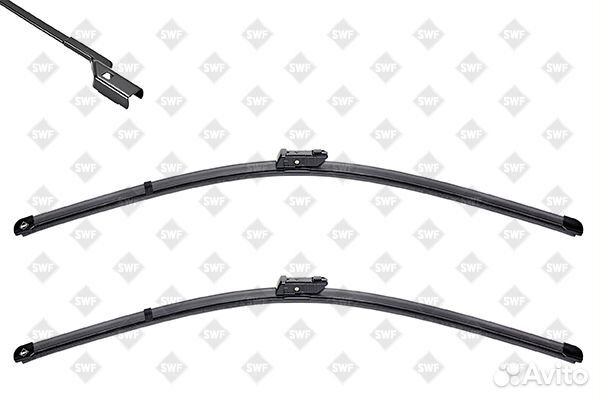 Щетки стеклоочистителя бескаркасные 530/530мм