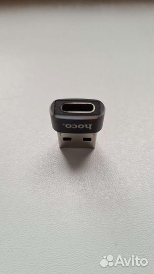 Переходник/адаптер Hoco type-C - USB 2.0