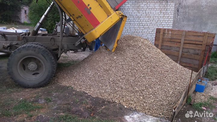 Щебень для дороги