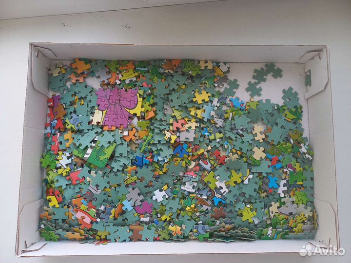 Пазлы с котом Леопольдом и котятами (1000 деталей)