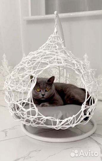 Домик для животных из ротанга