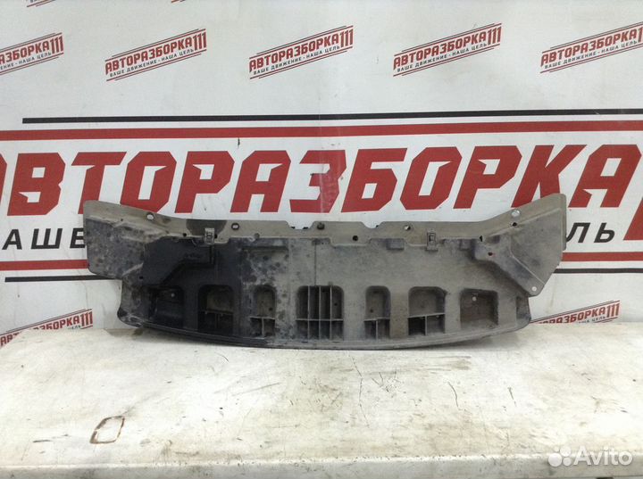 Спойлер переднего бампера Nissan Tiida Latio (C11)