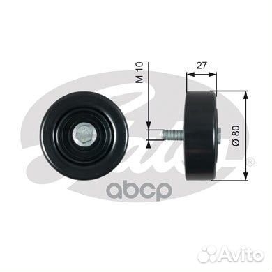 Ролик ремня приводного hyundai/KIA 2.0D/2.2D 09