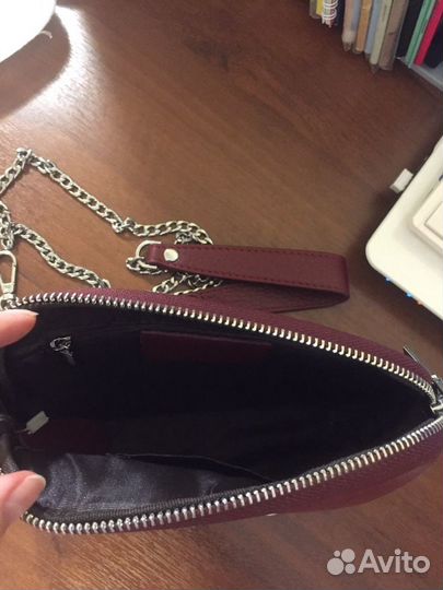 Сумочка кожаная