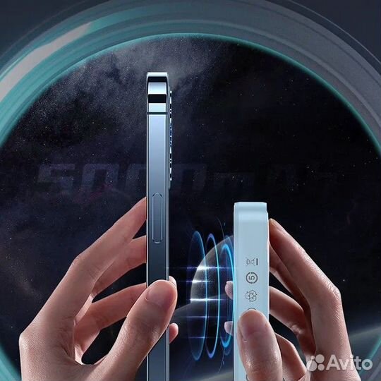 Power bank recci mars REP-W01 5000mAh Blue