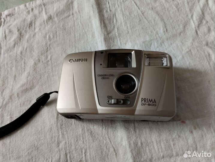 Плёночный фотоаппарат canon prima BF-800