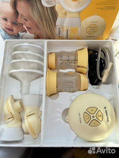 Молокоотсос электрический двойной medelaswing maxi