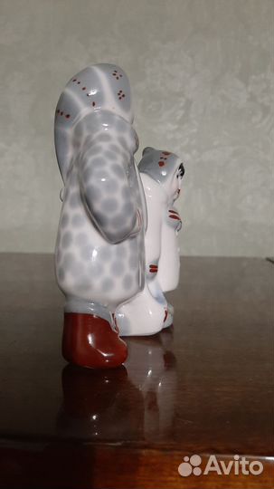 Статуэтка Зимний дворик дети