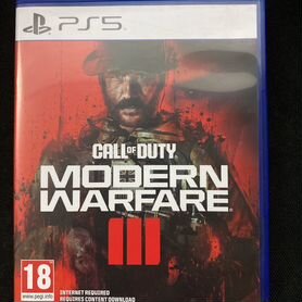 Диск Call of duty modern warfare 3 ps5