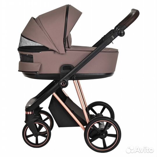 Roan 3в1 Sol Luxury,Cocoa/Rose Gold/руч.Коричн