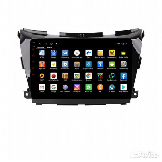 Штатная магнитола Nissan Murano