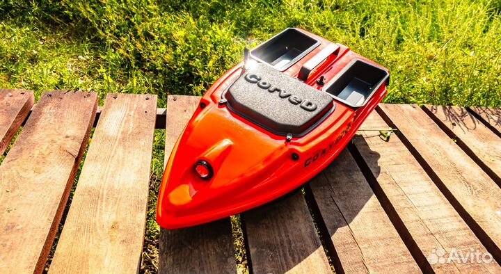 Прикормочный кораблик с GPS и мощным АКБ