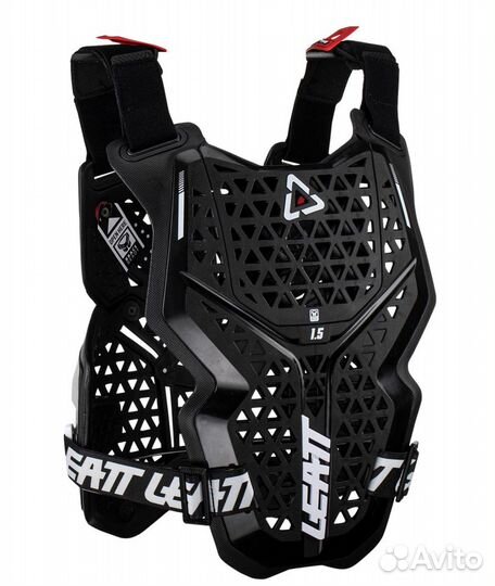 New Панцирь Leatt Chest Protector 1.5 Black V23