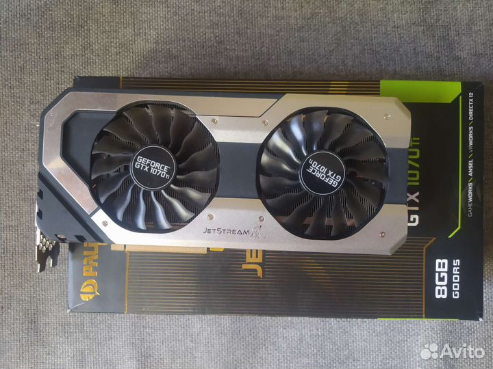 GTX 1070 Ti 8gb Palit JetStream
