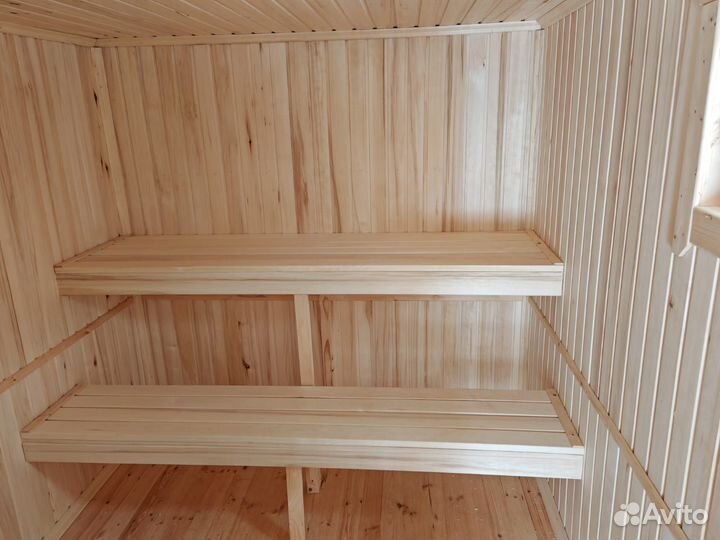 Мобильная баня из бруса под ключ