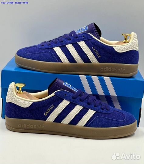 Кроссовки Adidas Gazelle Navy (Арт.73885)