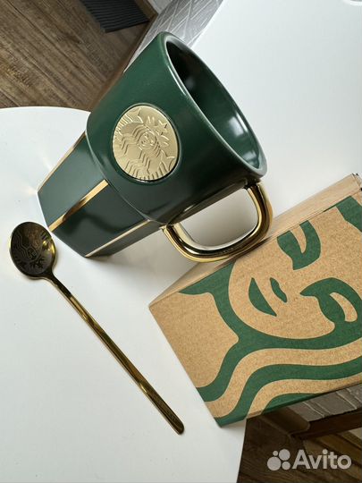 Кружка starbucks новая 390 мл