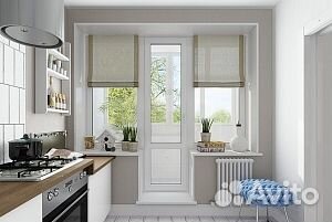 Балконный блок теплый