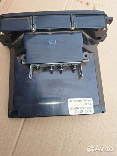 Блок управления отопителем sonata y3