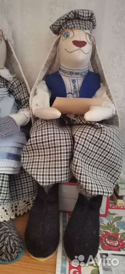 Кукла тильда ручной работы, интерьерная кукла