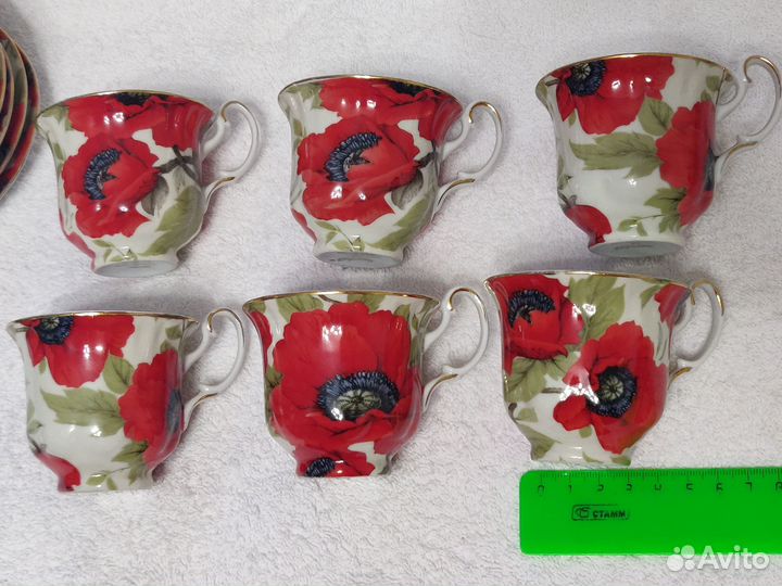 Кофейный сервиз маки