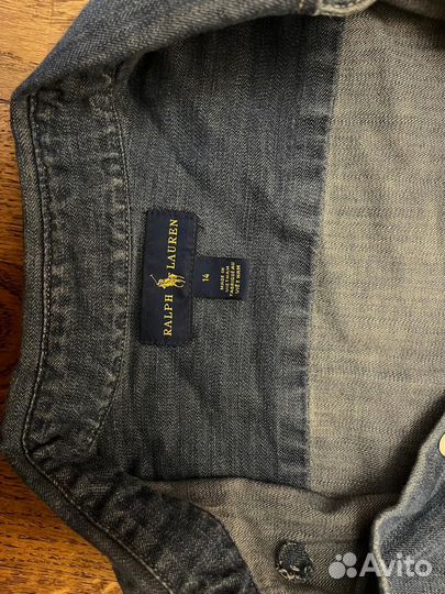 100% оригинальное джинсовое платье для девочки Pol