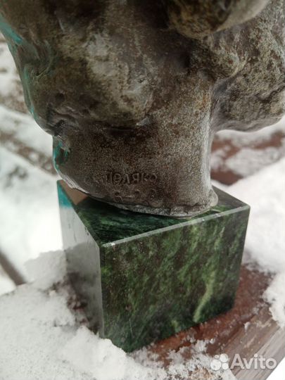 Бюст Пушкина скульптор Поляков