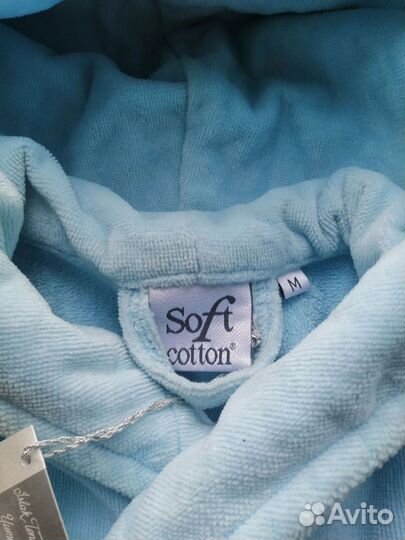Новый женский халат soft cotton