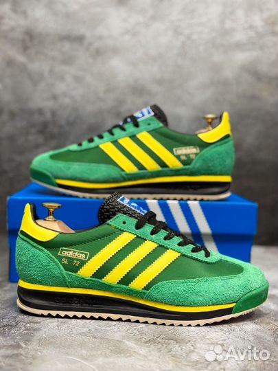 Кроссовки Adidas SL 72 зелёный