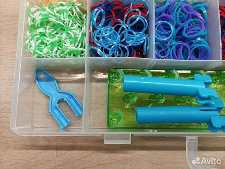 Новый набор резинок больш для пленения+4стк2крюч