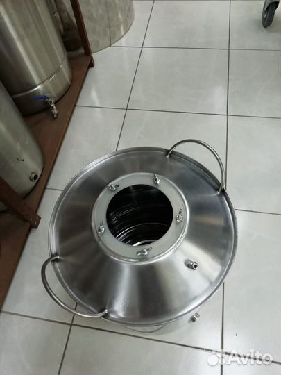 Перегонный бак, куб, котёл (32л) нержавеющая сталь